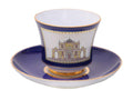 Lomonosov Porcelain Tea Set Cup and Saucer Classic of Petersburg #5 7.4 oz/220 ml