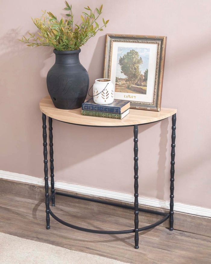 Lorette Half-Round Console - Small