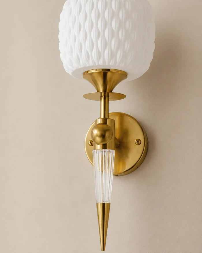 Lumière Cascade Gold Wall Light