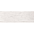 Lumiere Structured Decor Matt 40 x 120cm Rectified White Body Wall Tile - 1.44sqm perbox