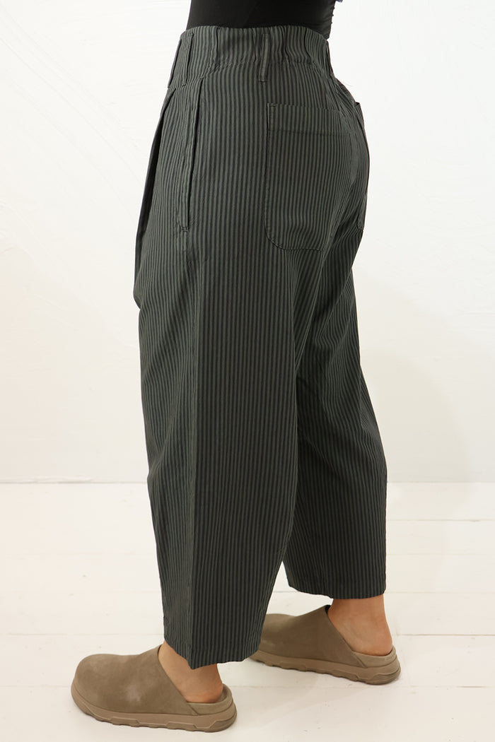 Lurdes Bergada - Syngman Pinstripe Trousers S26-356-2 Colours