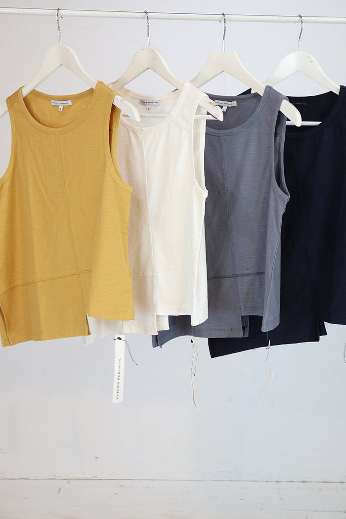 Lurdes Bergada Asymmetric Hem Vest U26 721 - 4 Colours