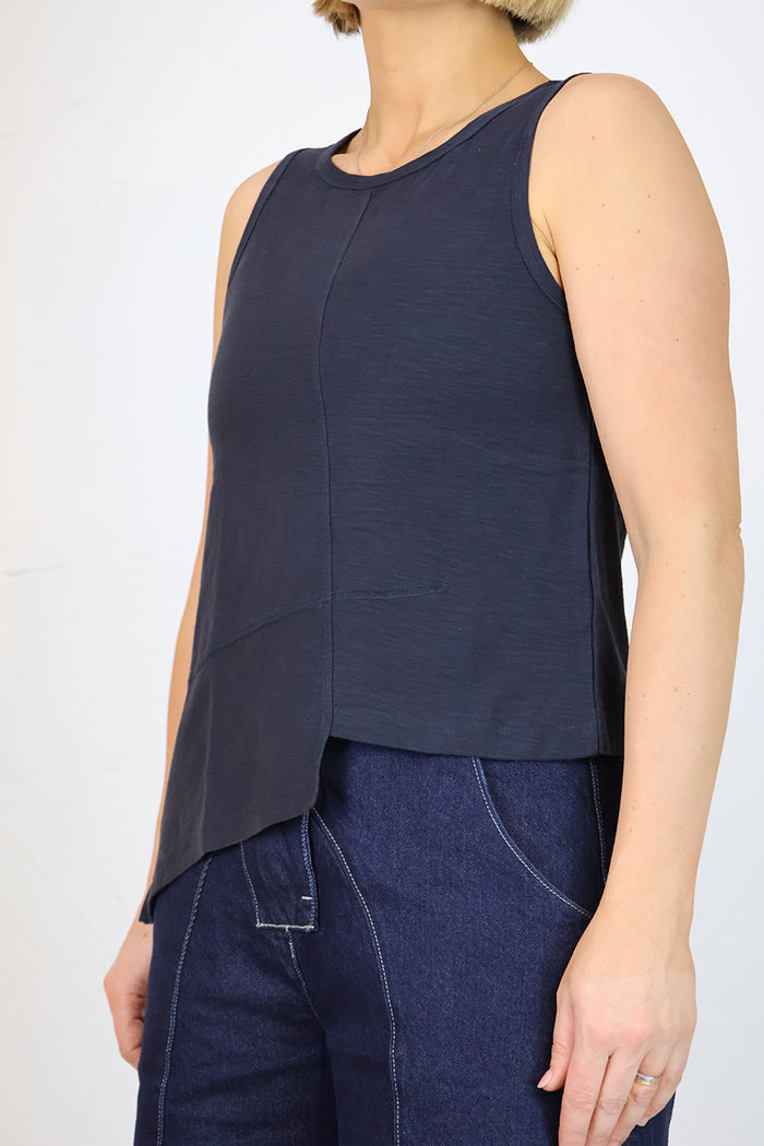 Lurdes Bergada Asymmetric Hem Vest U26 721 - 4 Colours