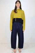 Lurdes Bergada Curved Barrel Leg Jeans U26 130