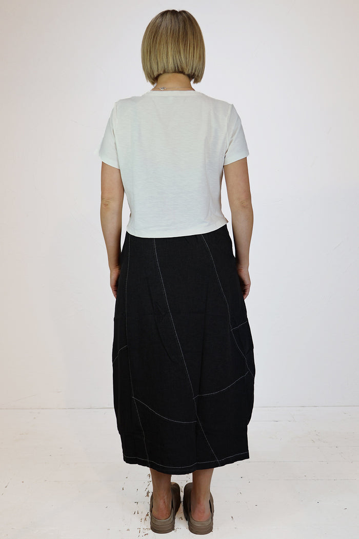 Lurdes Bergada Drawstring Hem T-Shirt U26 722 - 4 Colours