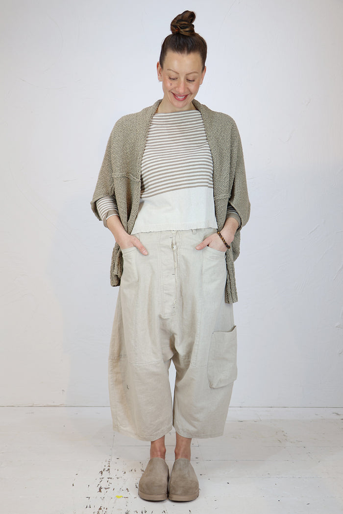 Lurdes Bergada Knitted Open Cardigan U26 804 - 2 Colours