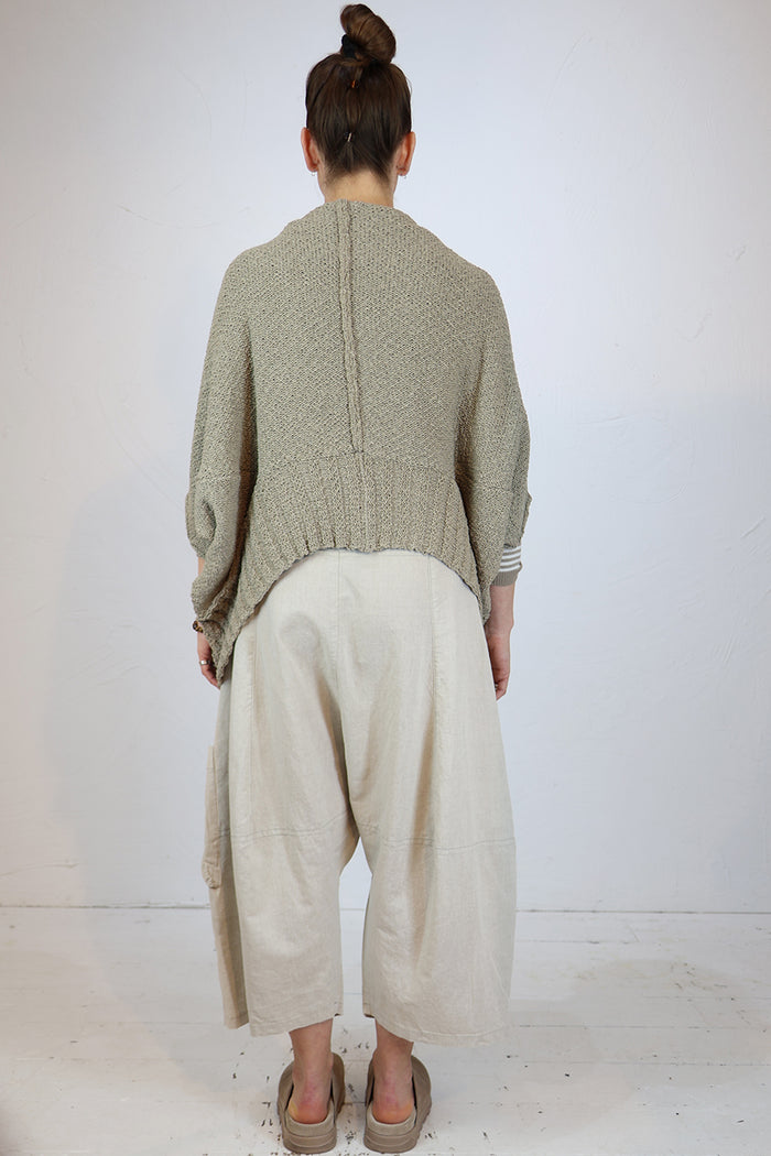 Lurdes Bergada Knitted Open Cardigan U26 804 - 2 Colours