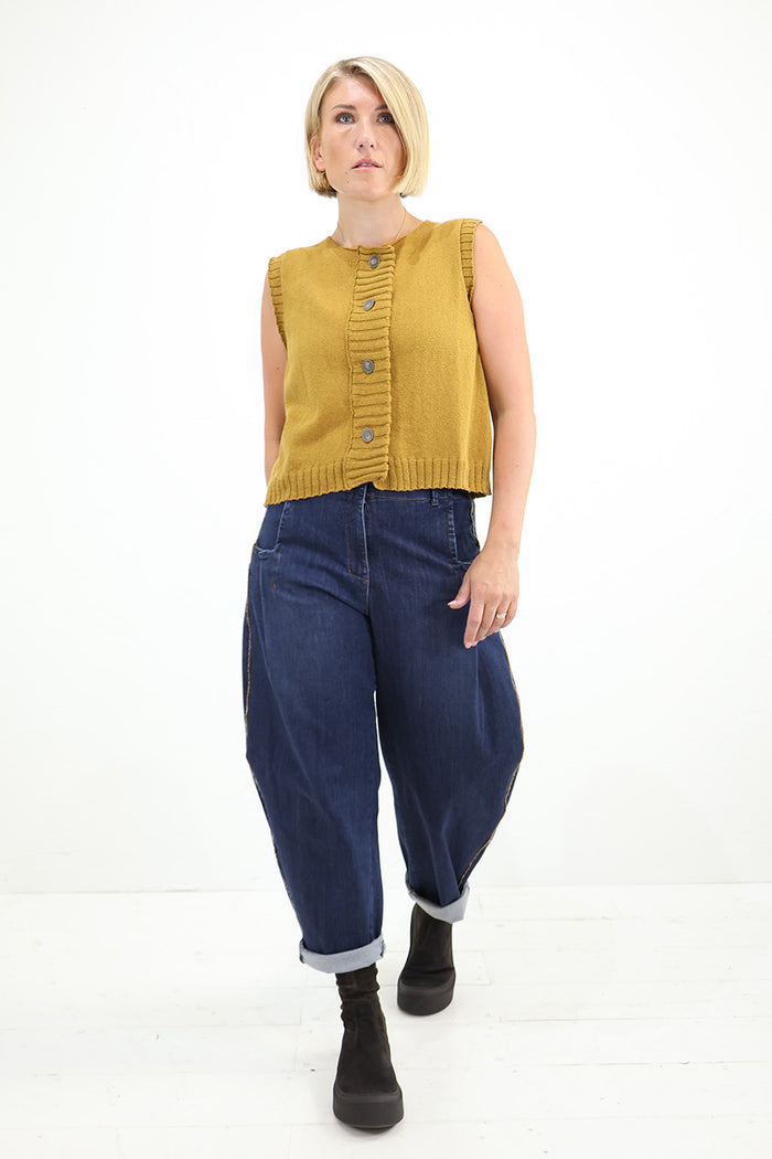 Lurdes Bergada Knitted Vest M26-804 - 2 Colours