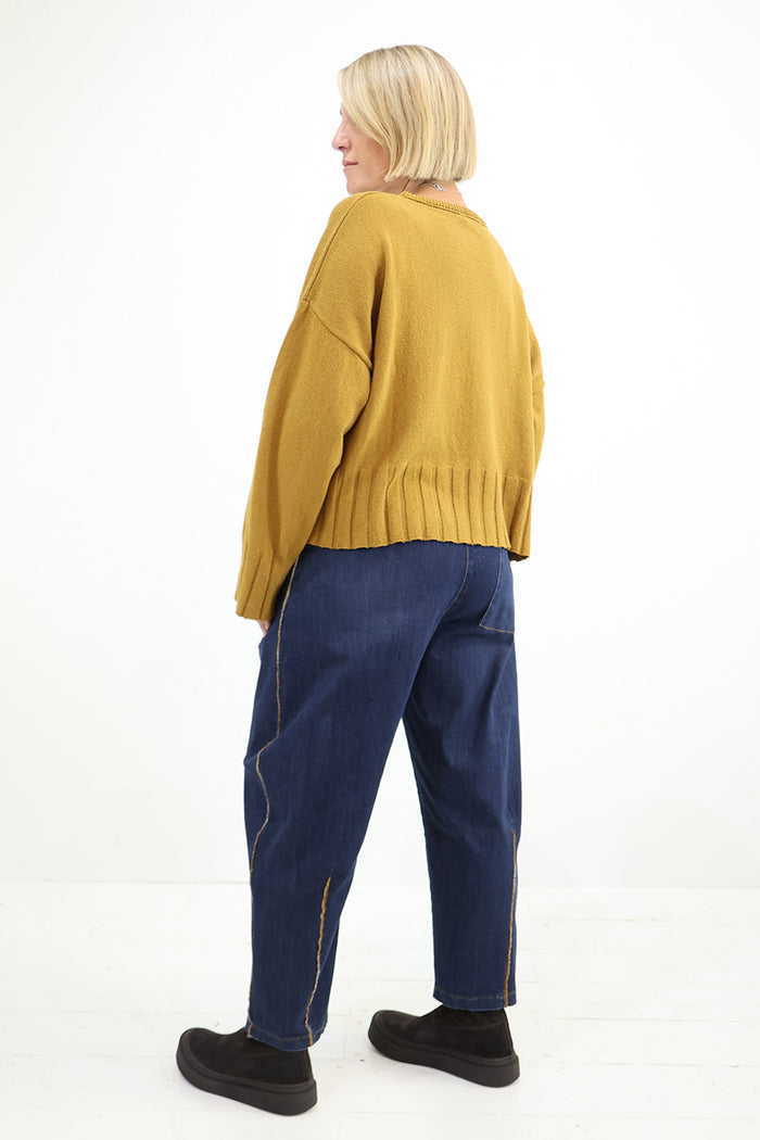 Lurdes Bergada Plain Jumper M26-801 - 2 Colours