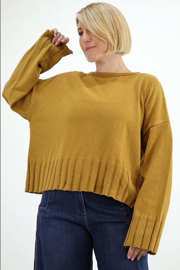 Lurdes Bergada Plain Jumper M26-801 - 2 Colours