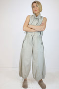 Lurdes Bergada Wide Papertouch Trousers U26 270