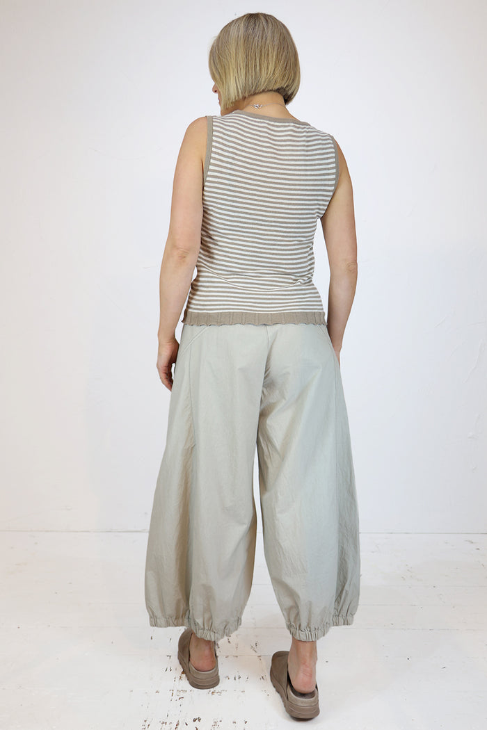 Lurdes Bergada Wide Papertouch Trousers U26 270