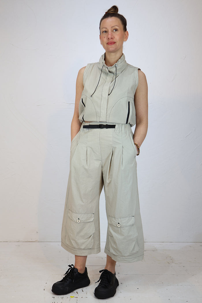 Lurdes Bergada Wide Pocket Papertouch Trousers U26 290