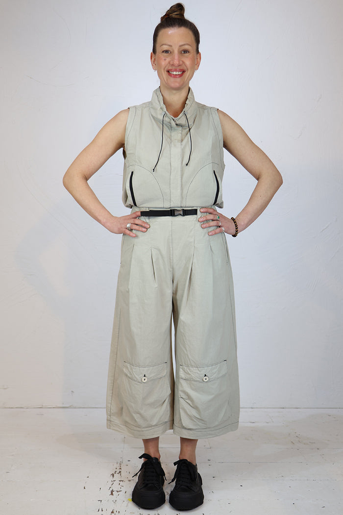 Lurdes Bergada Wide Pocket Papertouch Trousers U26 290