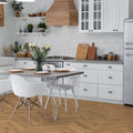 Lusso Floor Ranch Oak Herringbone Luxury Vinyl Flooring - 610 x 122 x 5 mm - 2.23 M2 Per box