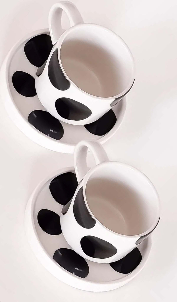 Magazin Minori Dots Espresso Cup and Saucer Set - 3 Colours