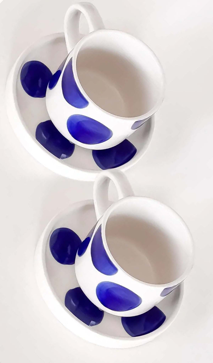 Magazin Minori Dots Espresso Cup and Saucer Set - 3 Colours