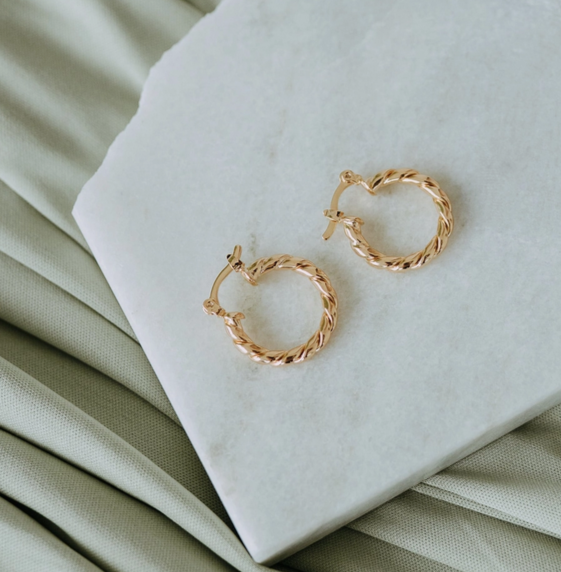Magnolia Hoops Acorn Home + Apparel