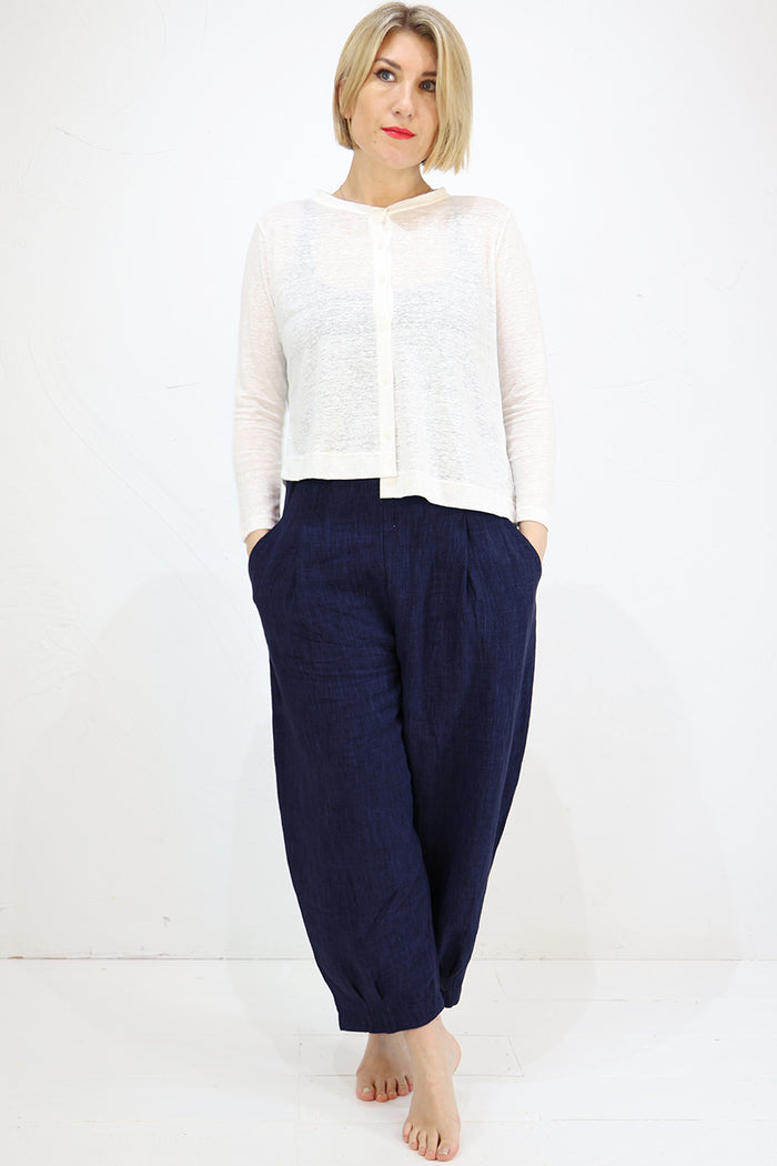 Mama B Crema L Linen Jumper - 2 Colours