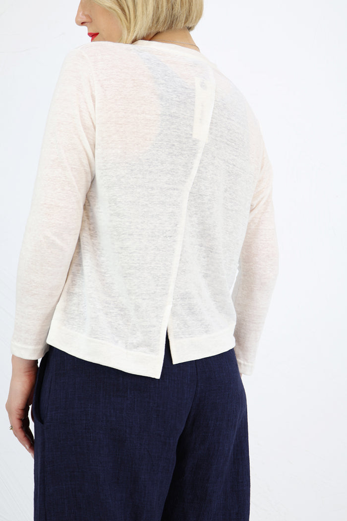Mama B Crema L Linen Jumper - 2 Colours
