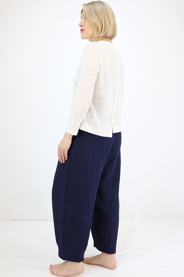 Mama B Crema L Linen Jumper - 2 Colours