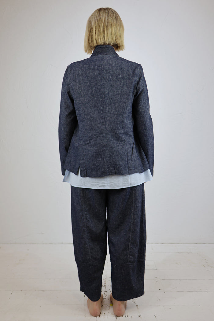 Mama B Denim Linen Jacket - Aprile D