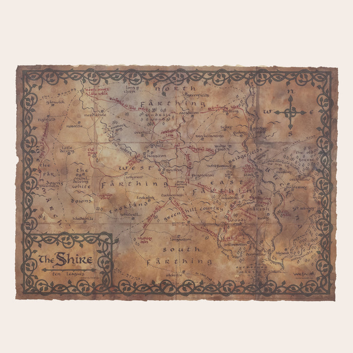 Map of The Shire™ Poster