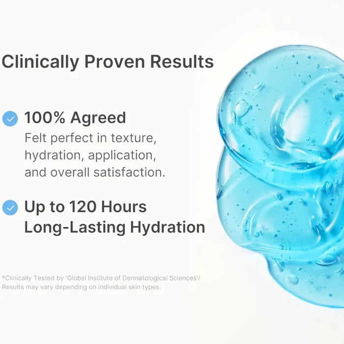 clinically proven results medicube hyaluronic ceramide jelly cream 120 hours long lasting hydration