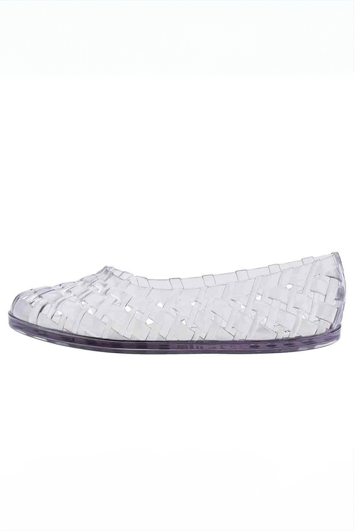 Melissa Jelly Ballerina Flats in Clear