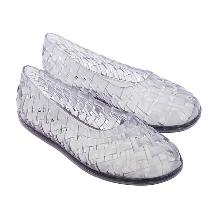 Melissa Jelly Ballerina Flats in Clear