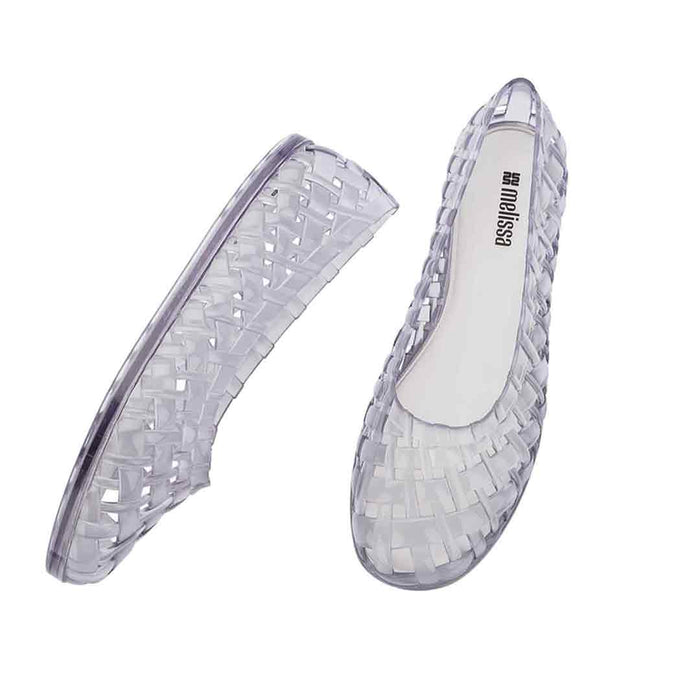Melissa Jelly Ballerina Flats in Clear