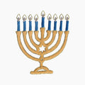 Menorah Tissue Box Cover