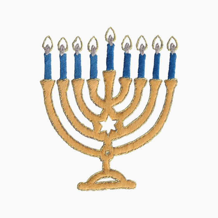 Menorah Tissue Box Cover