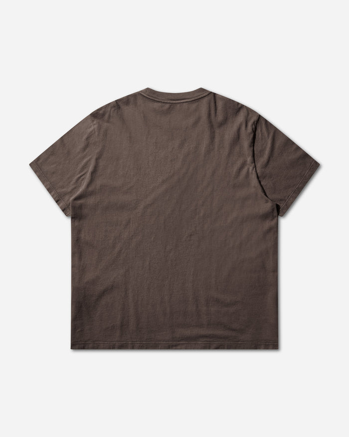 Our Legacy Box T-Shirt Worn Brown Legacy Jersey T-Shirts Shortsleeve M2266BWB 001