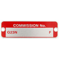 mgb-BML1010 Commission Number Plate