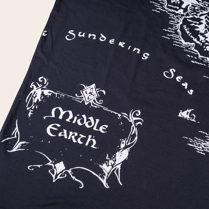 Middle-earth™ Map Adults Grey T-shirt