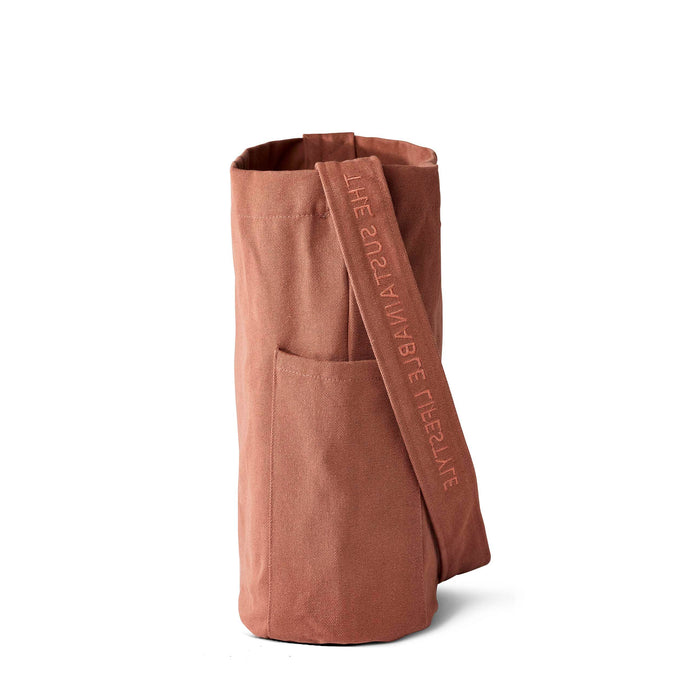 Mira Canvas Bag - Copper Brown 100% organic cotton