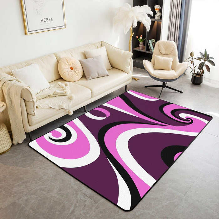 Modern Abstract Geometric Area Rug