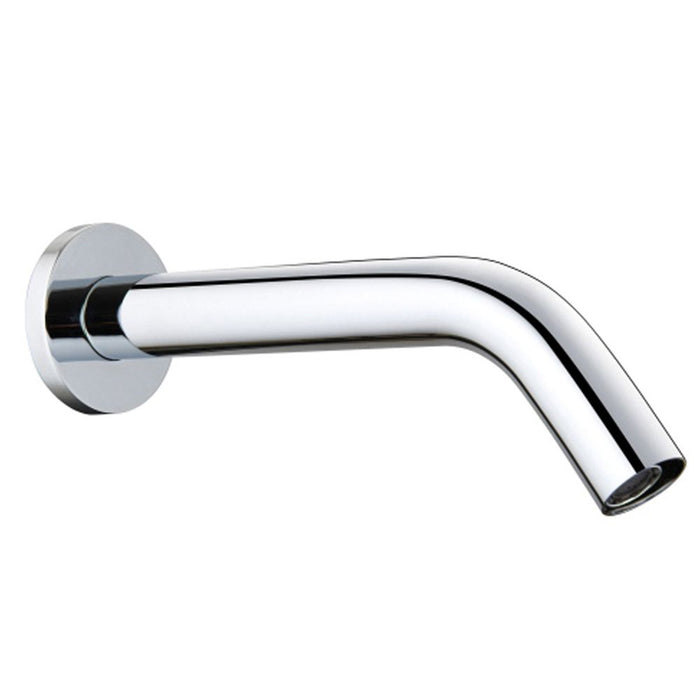 Modern Round Wall Mounted Infra Red Tap - includes Solenoid (Main & Battery Operated)