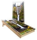 Multnomah Falls Oregon Cornhole Boards