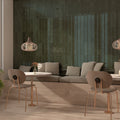 Nara Olivia Green 7.5 x 30cm Gloss White Body Wall Tile - 0.59sqm perbox