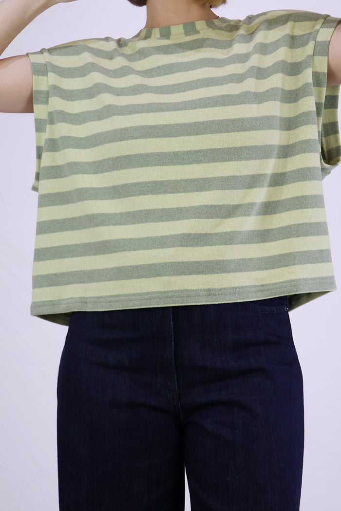 Neirami Boxy Striped T-Shirt - 2 Colours