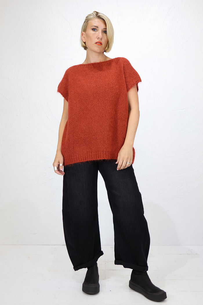 Neirami K126WM Mohair Knitted Vest