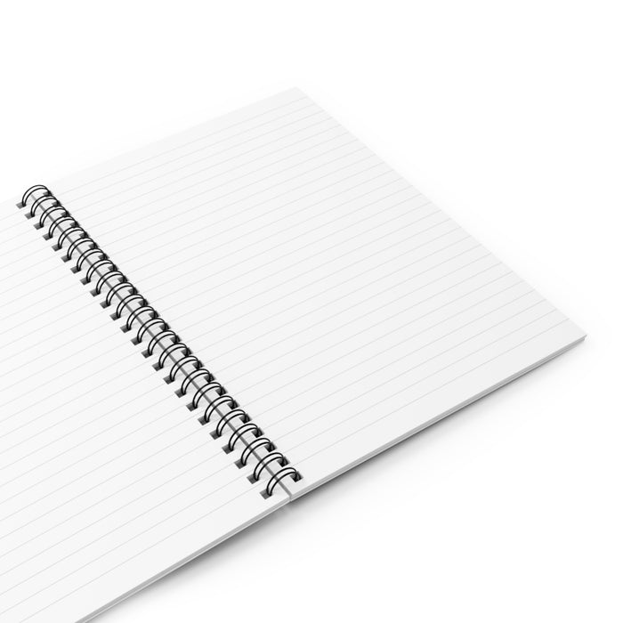 Neutral Knit Pattern Spiral Notebook — Ruled Journal for Notes & Everyday Planning