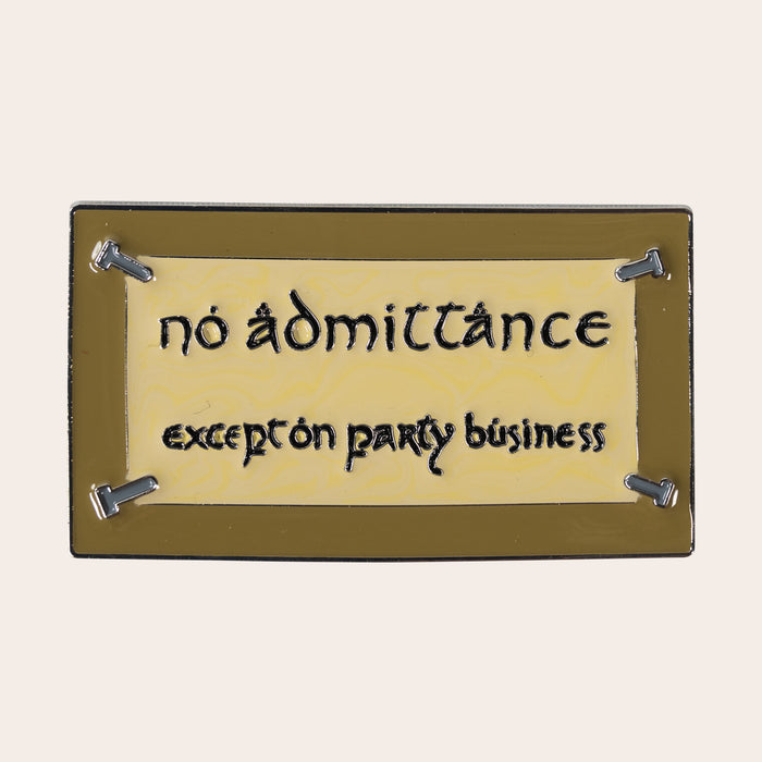 No Admittance Magnet