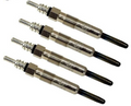 NOS Bosch Glow plugs for Mercedes Benz Diesel (0250201001) SET OF 4
