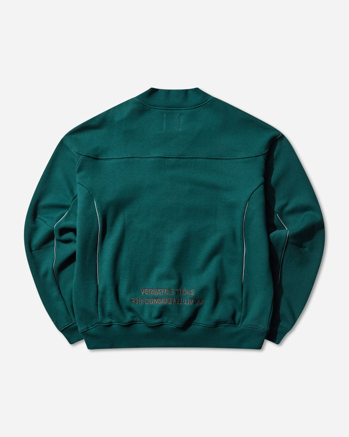 Asics Pyroloi Sweat Shirt Teal Knitwears Sweaters 2203A327-401