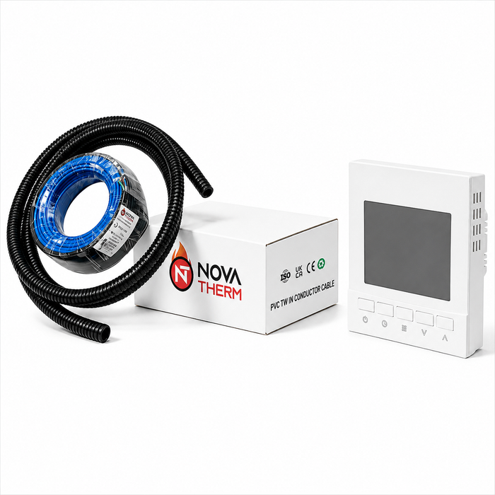 NovaTherm 10M Loose Cable + NovaTherm Digital Thermostat Kit