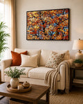 Nuture's Plenty Semi Hand-made Wall Art - 36*24  Inch