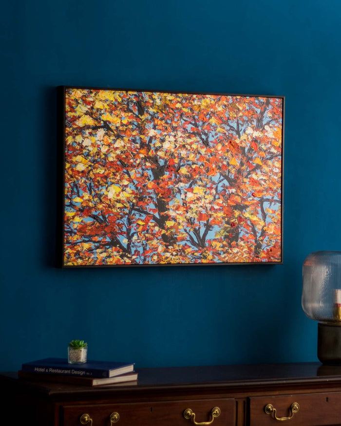 Nuture's Plenty Semi Hand-made Wall Art - 36*24  Inch - The Decor Kart